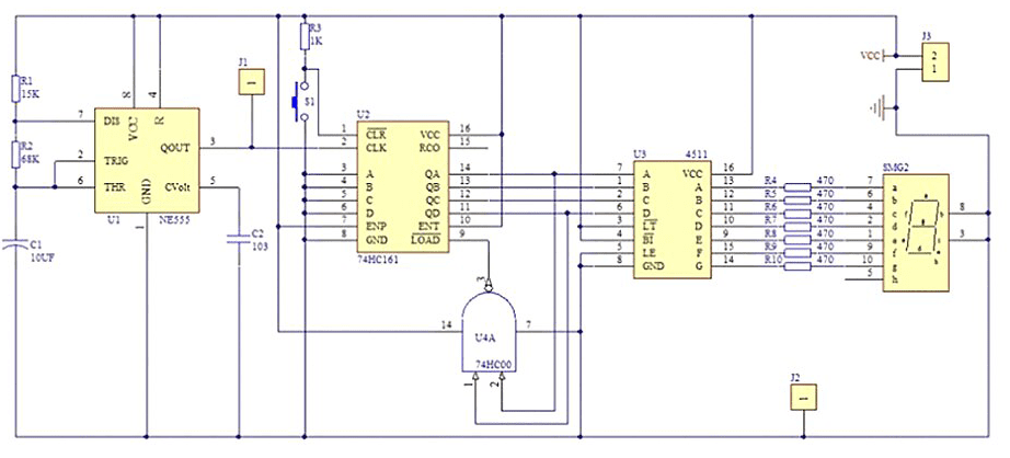 CD4518 Diagram