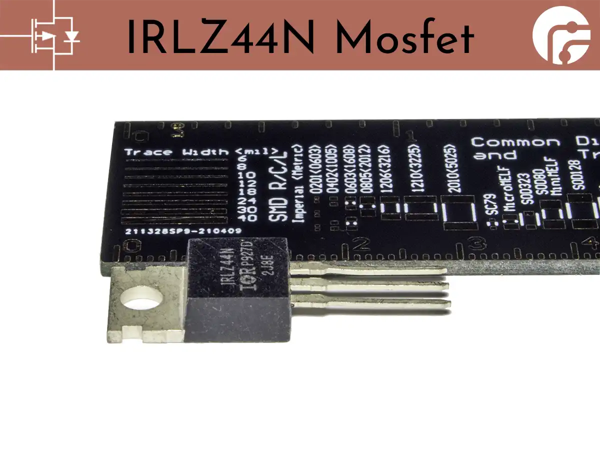 N-MOSFET IRLZ44N 55V / 47A - THT - 5St. Botland - Robotikgeschäft