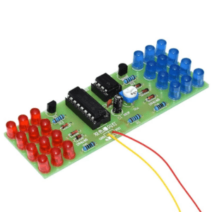 NE555 CD4017 blinklys