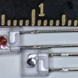 SIR4045 IR LED og SGPT4045 fototransistor