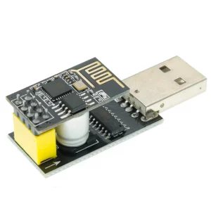 ESP8266 ESP-01S og USB programmer
