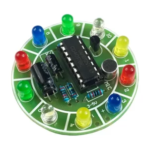 Lydaktivert LED roterende show