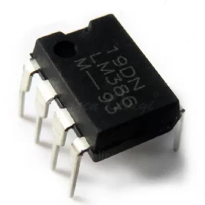 LM386 klass-AB amplifier
