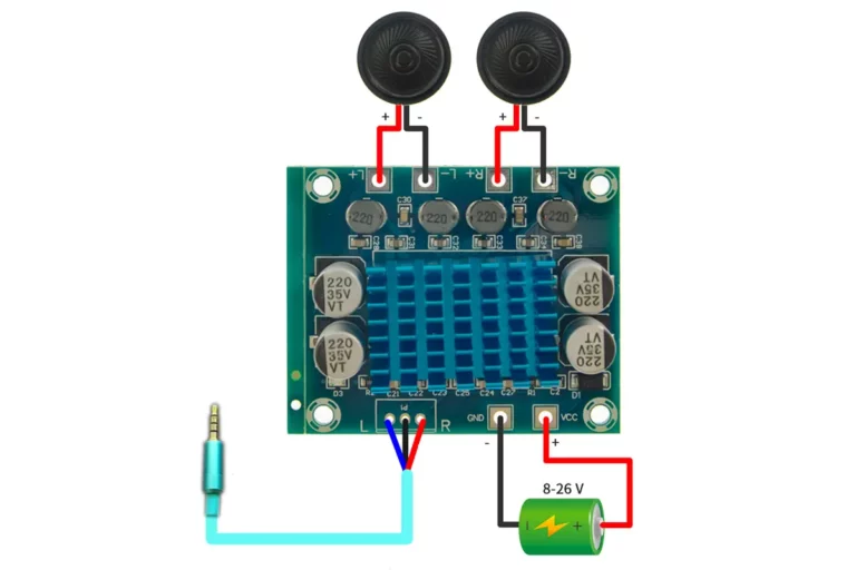 TPA3110 audio amplifier