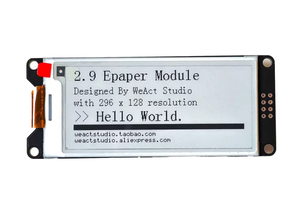 E-Ink skjerm