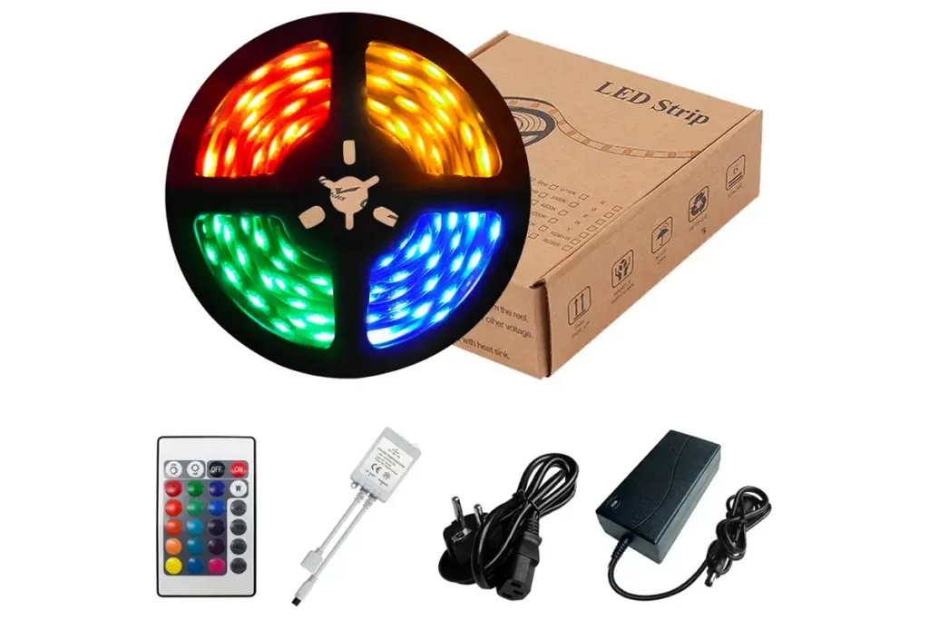 RGB LED stripe kit