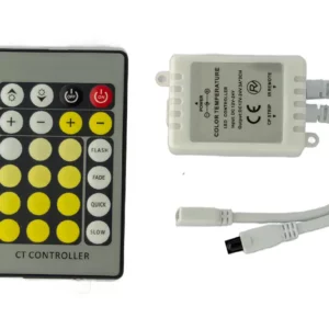 LED fargetemperatur fjernkontroll