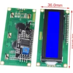 LCD1602 PCF8574T I2C - Blå