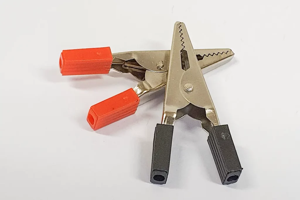 Alligator clips