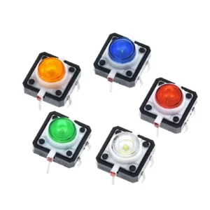 Trykknapper med Integrert LED