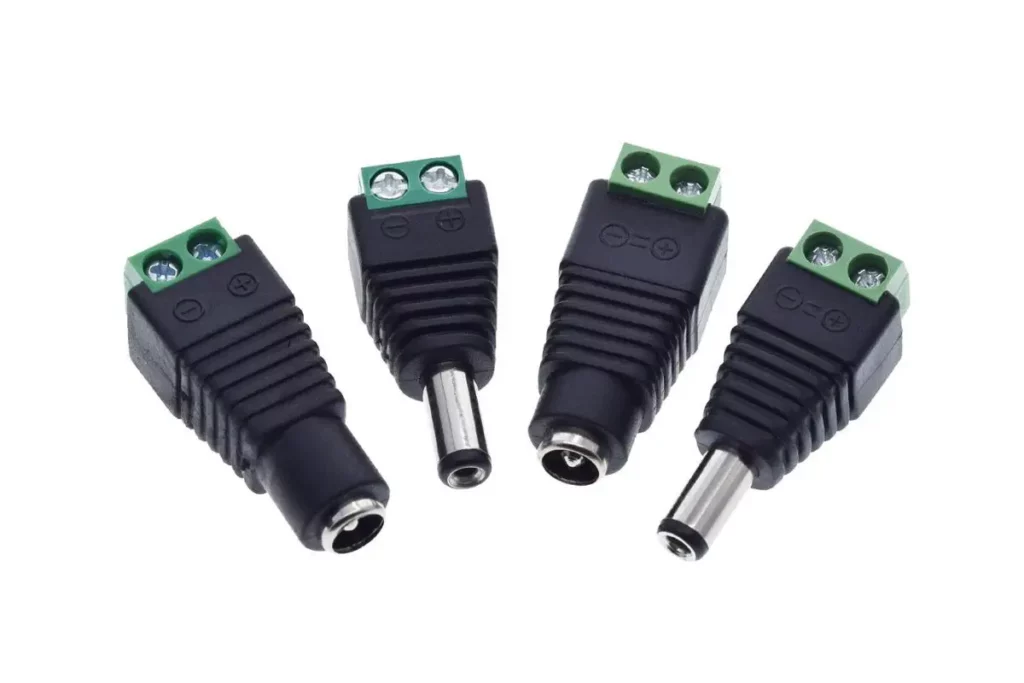 Barrel jack adapter