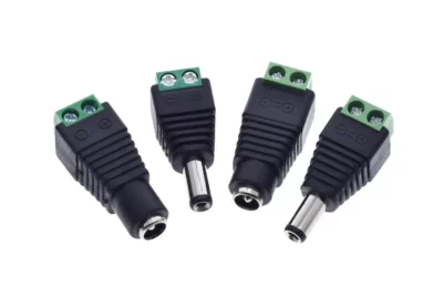 Barrel jack adapter