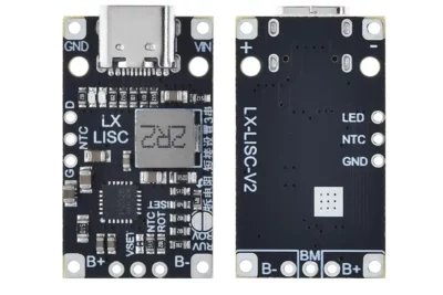2S / 3S Li-ion Batterilader & BMS