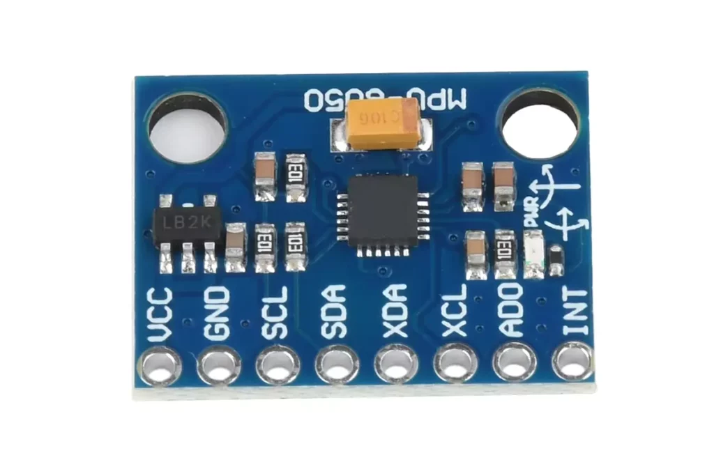 MPU-6050: 6-akset Gyroskop og Akselerometer