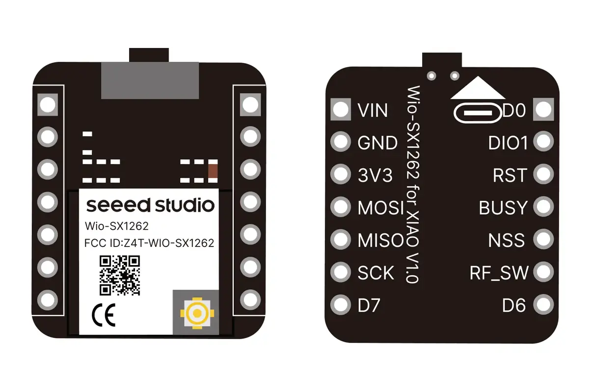 Wio-SX1262 LoRa-modul for XIAO - Bilde 4